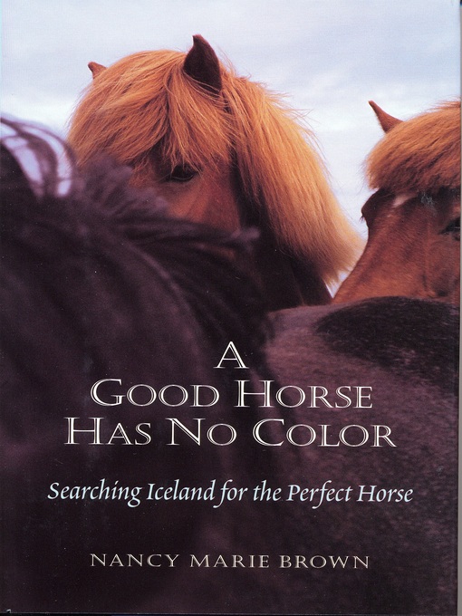 Cover image for A Good Horse Has No Color
